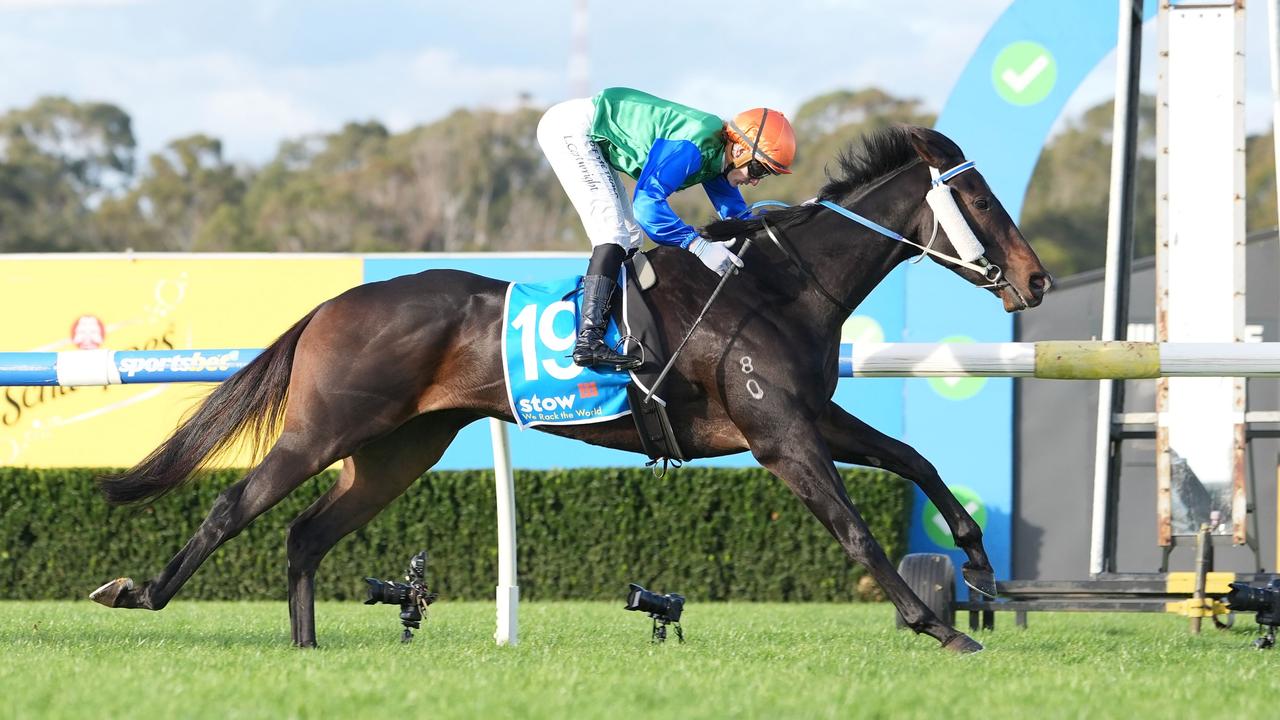 Cartwright lost for words after running treble at Sandown