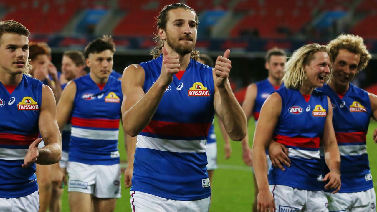 Marcus Bontempelli of the Bulldogs (Photo by Chris Hyde/Getty Images)