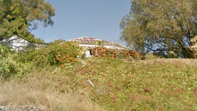 The garden before it was transformed into the much loved Gympie Hobbit House.