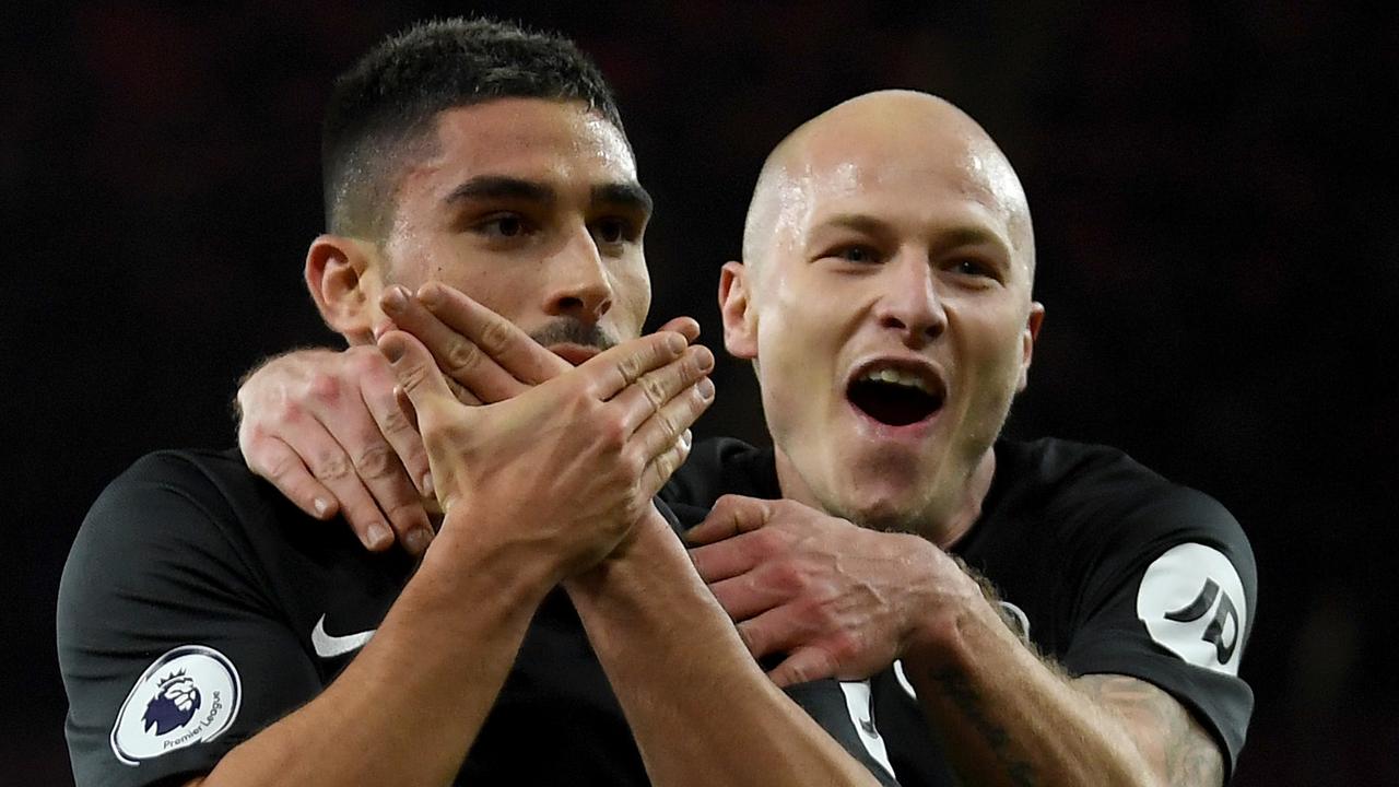 Neal Maupay and Aaron Mooy conspired Arsenal’s demise.