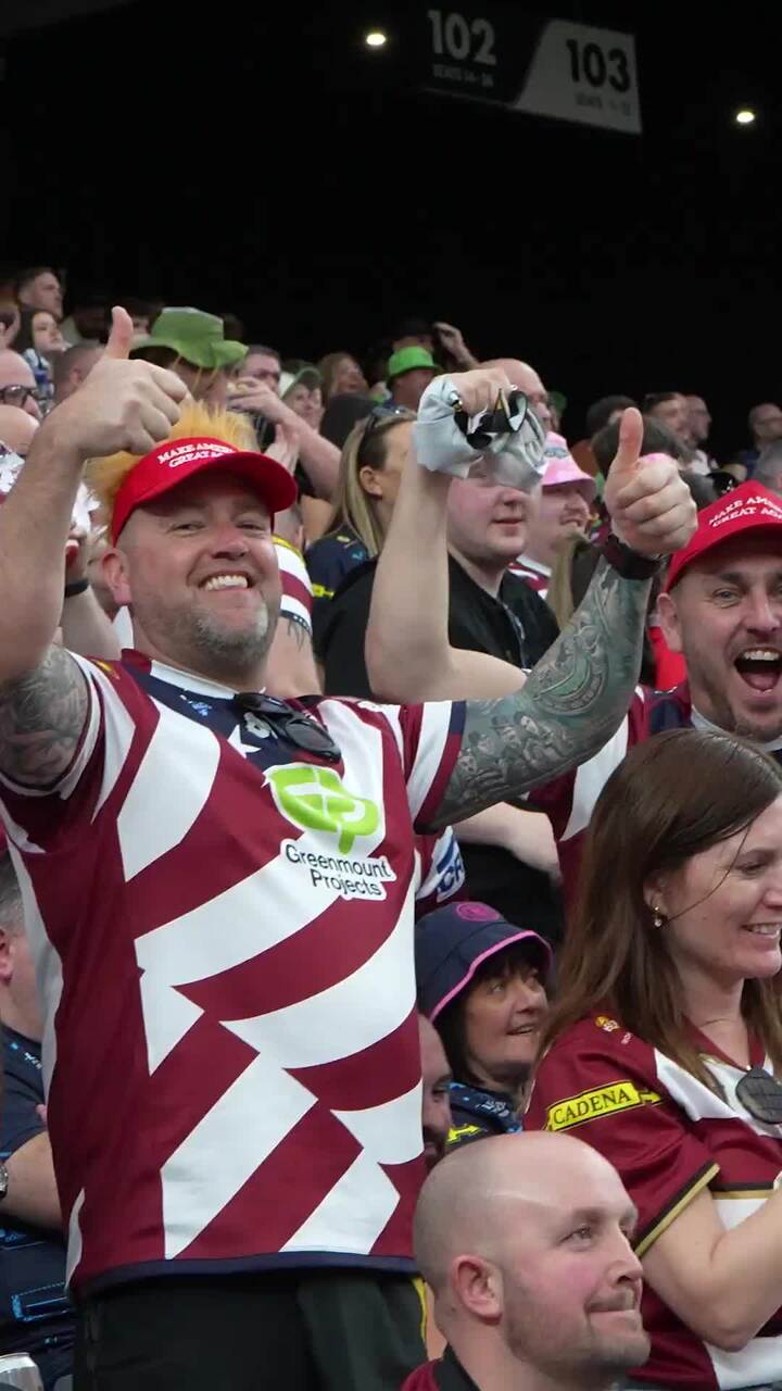 Wigan fans set the tone early in Las Vegas