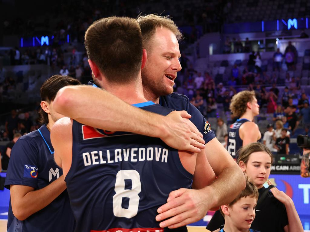 Melbourne United veteran Brad Newley has stepped up in a tough week for the club. Picture: Getty Images