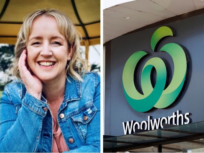 Mum stunned at Woolies workers’ stunt