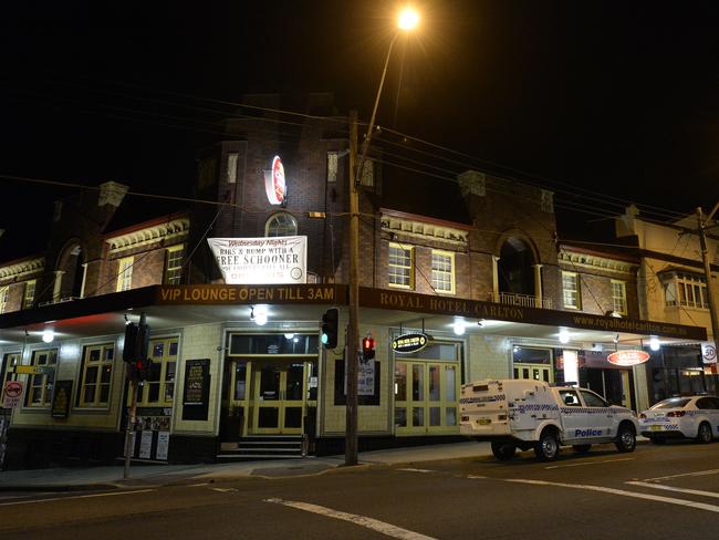 The apartment building will be near the Royal Hotel in Carlton. Picture: Gordon McComiskie