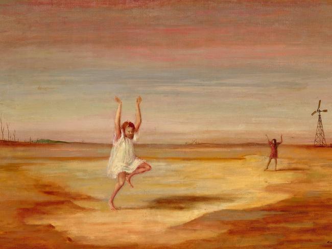 Russell DrysdaleÃs Children Dancing (1950) sold at auction for $2.025m at Deutscher and HackettÃs May auction.