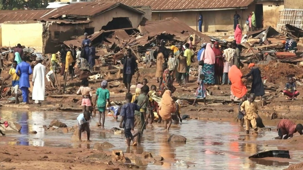 Central Nigeria flooding kill more than 115