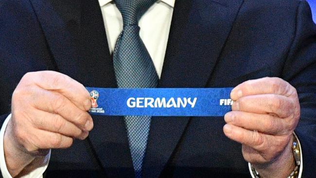 Germany gets drawn to face Sweden, South Korea and Mexico.