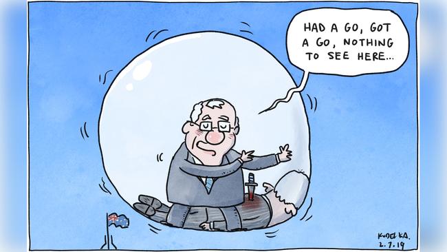 Jon Kudelka Letters Cartoon for 02-07-19Version: Letters Cartoon  (1280x720 - Aspect ratio preserved, Canvas added)COPYRIGHT: The Australian's artists each have different copyright agreements in place regarding re-use of their work in other publications.Please seek advice from the artists themselves or the Managing Editor of The Australian regarding re-use.