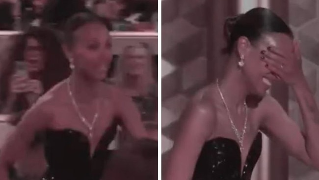 Zoe Saldana called out for storming the stage at Golden Globes.