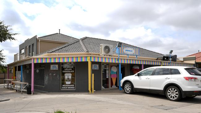 Kouda and Zane Assaad found an old run-down milk bar in Thames Rd, Tarneit and Sprinkles Ice Creamery Lollies N More opened its doors two years ago. Picture Penny Stephens