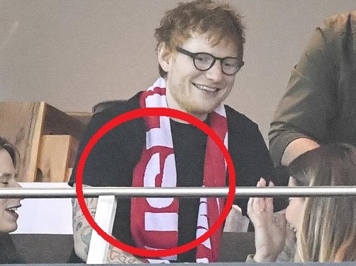 Ed Sheeran in the house.