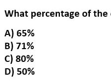 A sample question from the quiz.