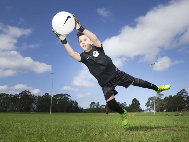 Liverpool Leader - Connor Gargoulo (11 years old, name correct) is a futsal goalkeeper who is also playing more soccer after being scouted recently. Connor is this weeks LSS / Local Sports Star - Photographs taken at Greenway Drive Park, West Hoxton NSW Australia