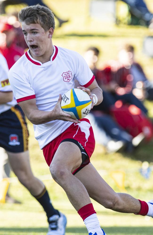 Marlon Frost of Ipswich Grammar School. Picture: Kevin Farmer