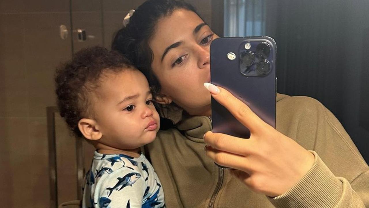 Kylie Jenner has finally revealed her son's name. Picture: Instagram.