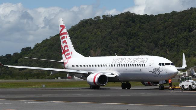 Virgin Australia’s all Boeing 737 fleet is growing with the airline set to add another nine aircraft. Picture: Brendan Radke