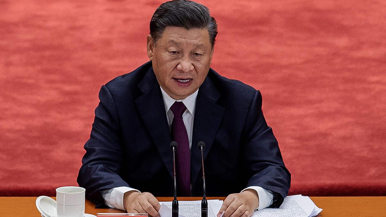 Chinese President Xi Jinping pushed a message of solidarity. Picture: Nicolas Asfouri/AFP