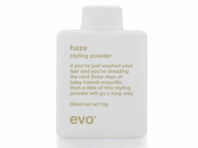 Evo’s styling powder.