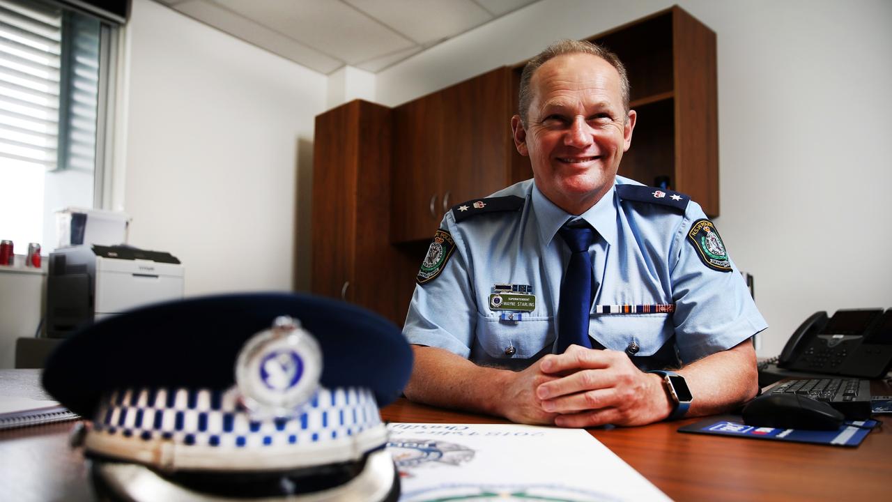 Superintendant Wayne Starlingâ€™s last day on the job at Tweed Byron LAC before retiring at the end of the month after a 37 year Police Career.