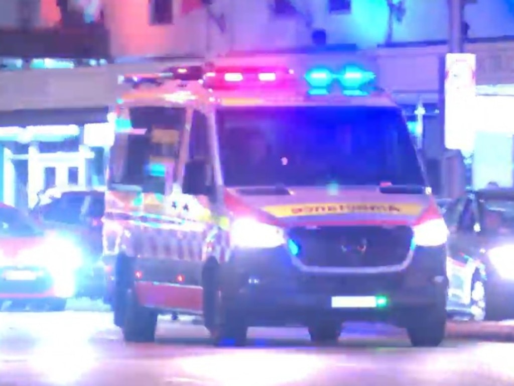 Paramedics were called to the scene just after 11pm. Picture: OnScene Bondi