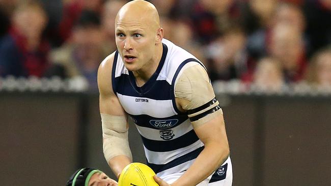 Gary Ablett, like his dad, is a Geelong champion. Picture: Michael Klein