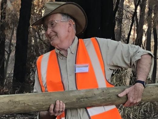 BlazeAid volunteers get to work assisting farming communities after the bushfires. Pictures: Supplied