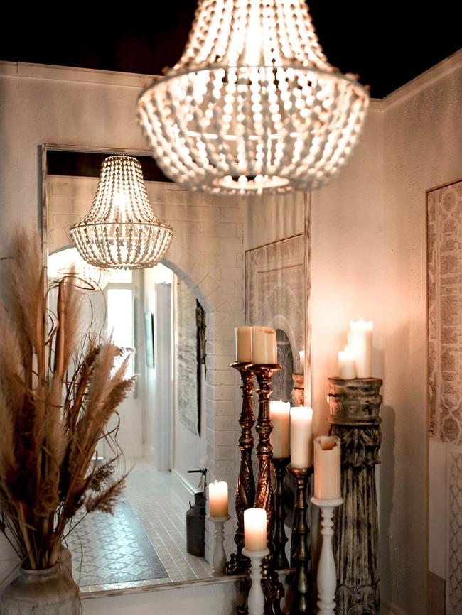 The hallway at Townhouse & Loft. Picture: Rachel Vasicek