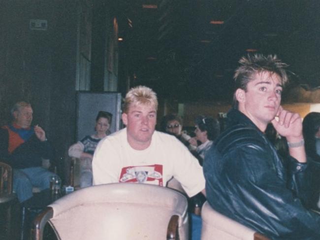 Jason (right) shared some rare pictures as a tribute to his brother.