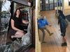 Brazen youths smash way into popular cafe