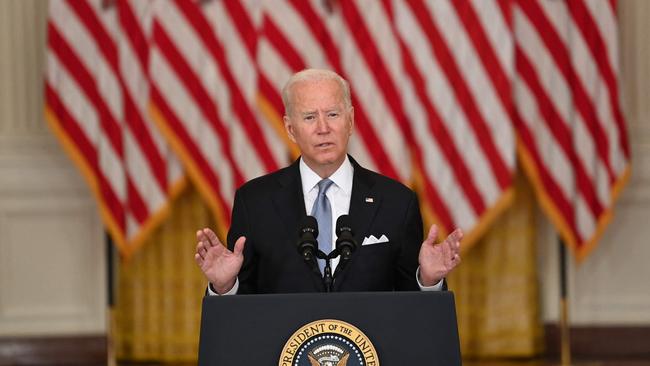 US President Joe Biden. Picture: AFP