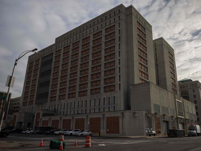 The music mogul is being held in the Metropolitan Detention Centre in Brooklyn. Picture: AFP