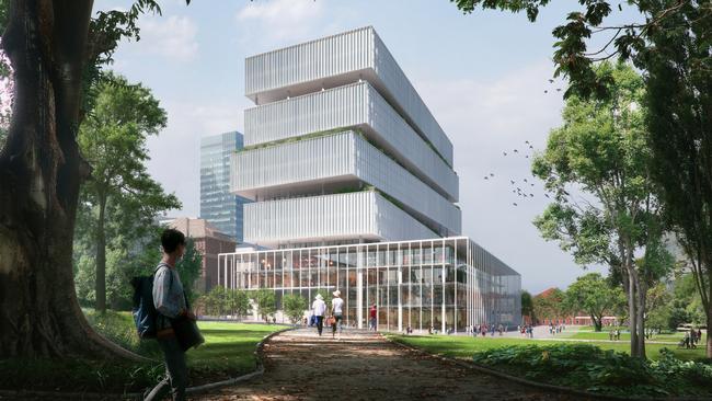 Artist’s impression of the Entrepreneur and Innovation Centre (EIC) at Lot Fourteen.