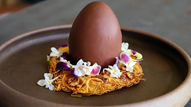 The Gantry’s chocolate egg. Picture: Jenifer Jagielski