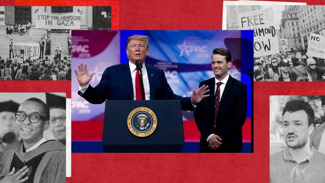 The White House has accused universities of failing to protect Jewish students during campus protests against Israel over the war in Gaza that began in 2023.