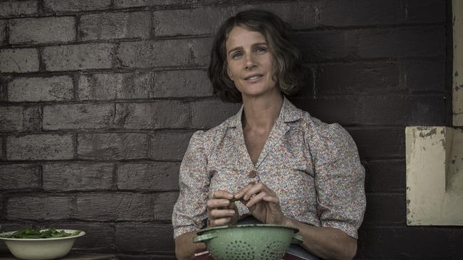 Rachel Griffiths as the long-suffering mother in Hacksaw Ridge.