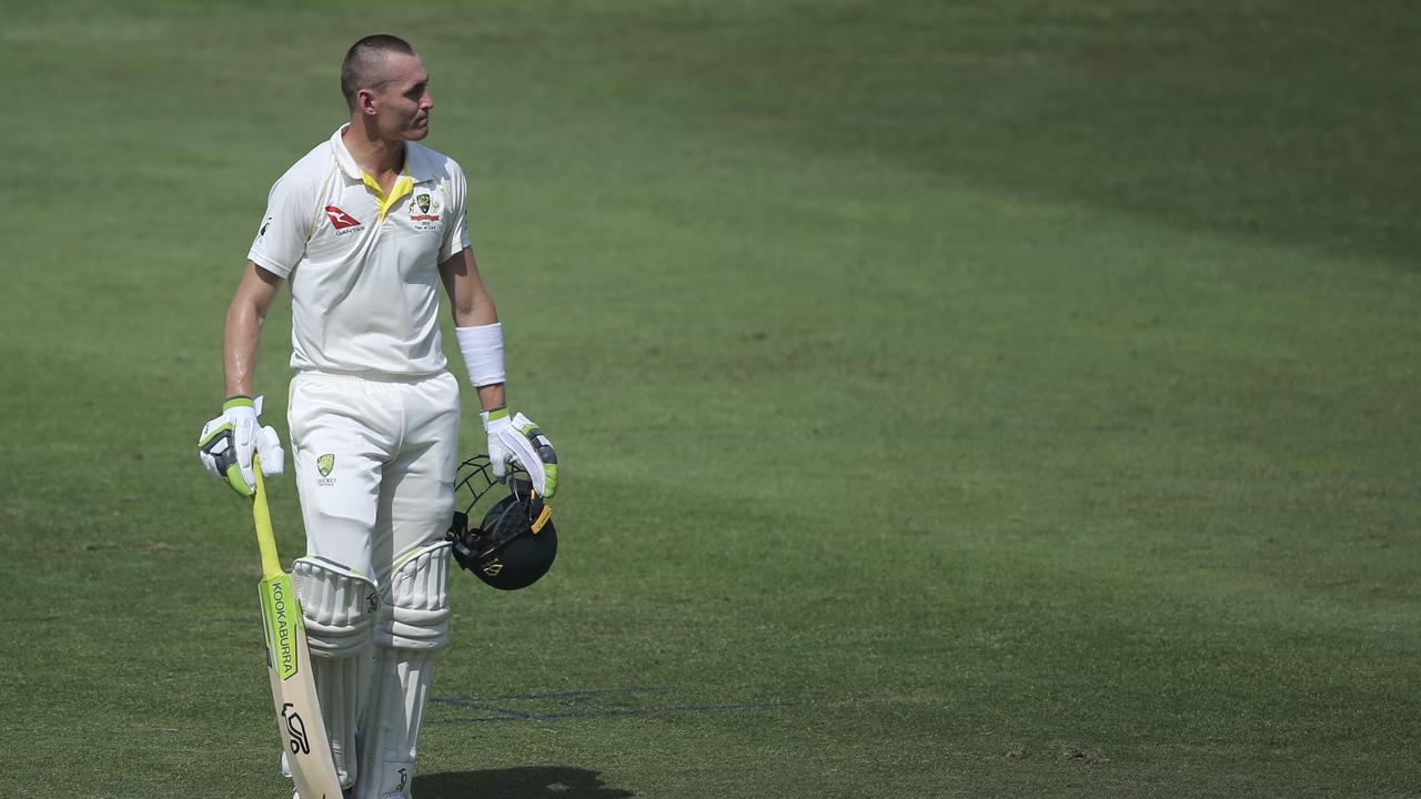 In the firing line? Marnus Labuschagne failed to impress with the bat against Pakistan. Picture: Getty