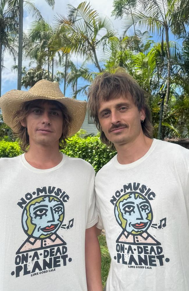 Lime Cordiale are also backing the Vote Climate election campaign. Picture: Supplied.