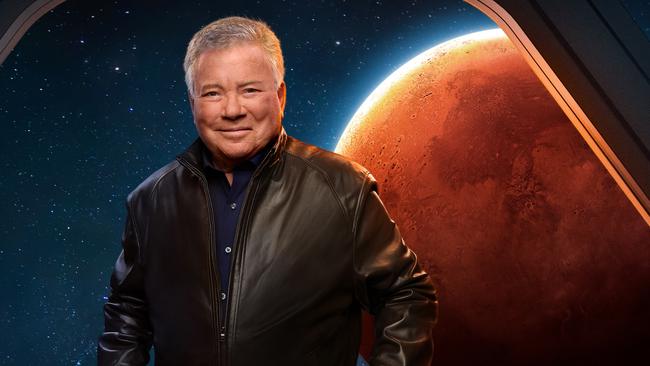 William Shatner hosts the new TV series Stars On Mars. Picture: FOX