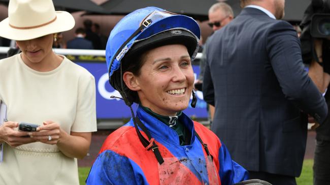 Rachel King returns to Hong Kong for the Longines International Jockeys’ Championship on Wednesday night. Picture: Vince Caligiuri/Getty Images