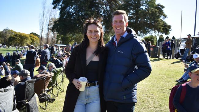 Families, friends, and loved ones flocked to Toowoomba for an epic day of footy at Grammar Downlands Day, Saturday, August 19, 2023. (Paige Burey and Josh Wagner) Picture: Peta McEachern