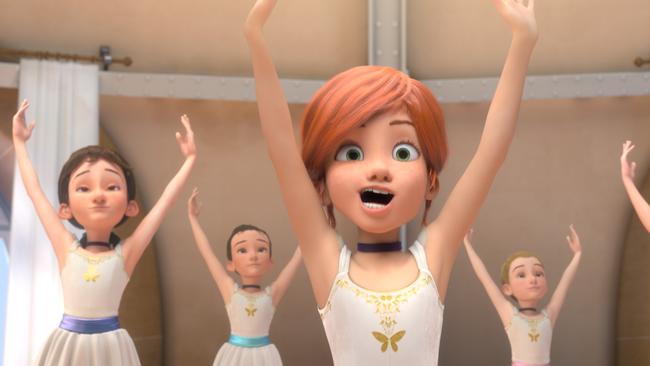 Felicie (voiced by Elle Fanning) dreams of dancing in French-Canadian animation Ballerina. Picture: Studiocanal