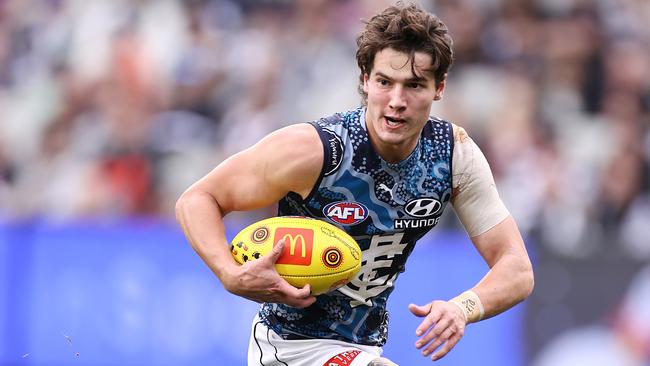 Liam Stocker was one of two Carlton delistings on Monday. Picture: Michael Klein