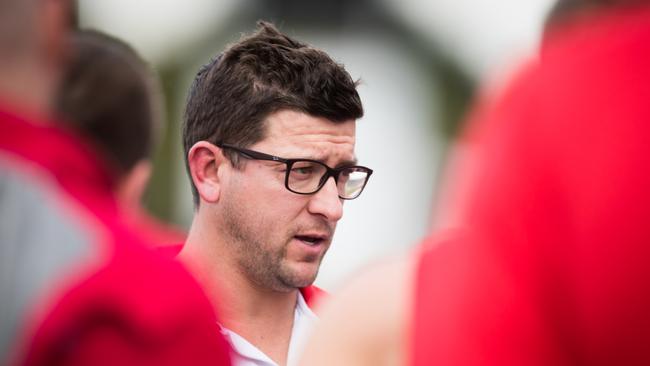 North Adelaide's Coach Josh Carr. Picture: Matt Loxton