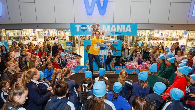 Shoppers at some Big W's can get a head start on the Toy Mania sale with a midnight store opening.