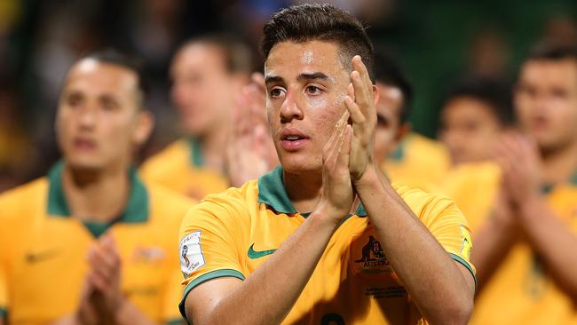 Socceroo Chris Ikonomidis has joined Perth Glory’s rebuild