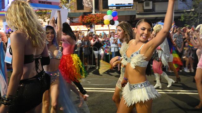 Many revellers worked on their outfits for months.Picture: NCA NewsWire / Jeremy Piper