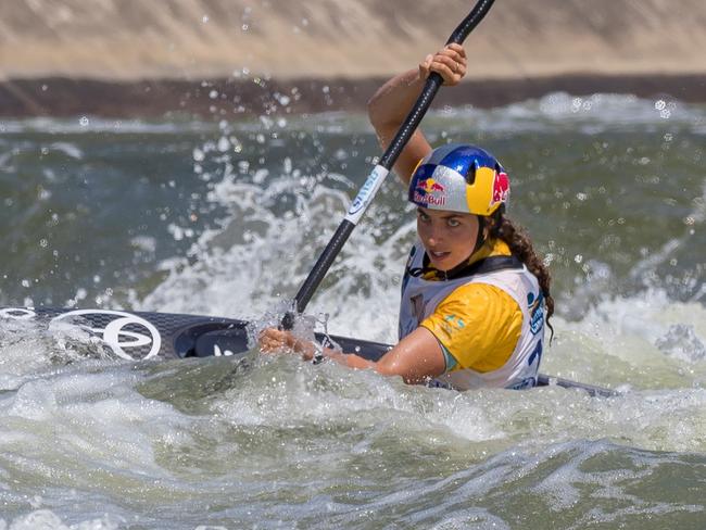 Olympic kayaker Jessica Fox is also a former Junior Sports Star. Picture: Phillip Wittke