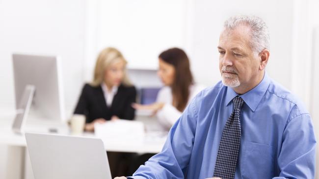 Almost 17 per cent now classified older workers as 51-54 years old, a six-percentage-point jump in three years. Picture: istock