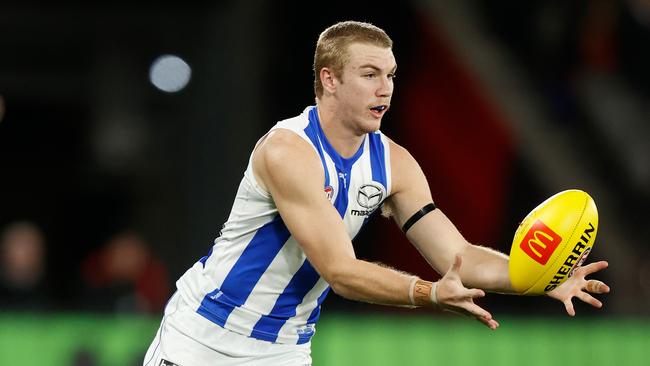 Jason Horne-Francis is another South Australian the Crows could target. Picture: Michael Willson/AFL Photos via Getty Images