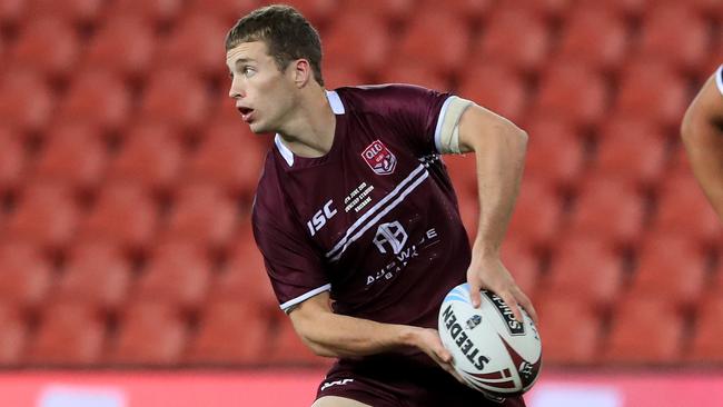 Sam Walker in action during the Under 18 Queensland V NSW State of Origin game at Suncorp Stadium in Brisbane. Pics Adam Head